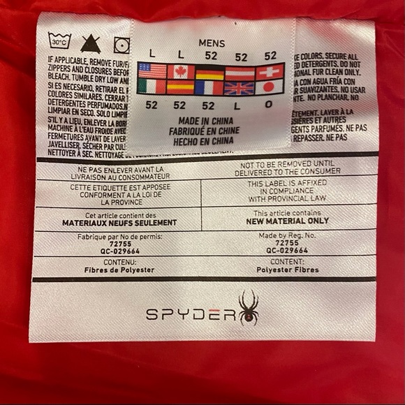 Spyder ThermaWEB Men’s Insulated Jacket Size Large - Picture 10 of 13